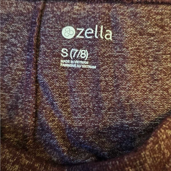 Zella Jogger Sweatpants Size 7/8 Purple Nectar NEW Soft Comfort - Picture 5 of 5